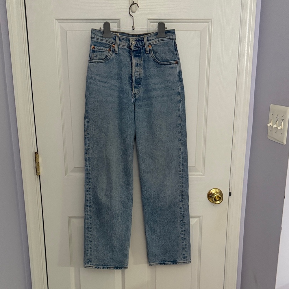 Signature by Levi Strauss Blue Straight Leg Jeans